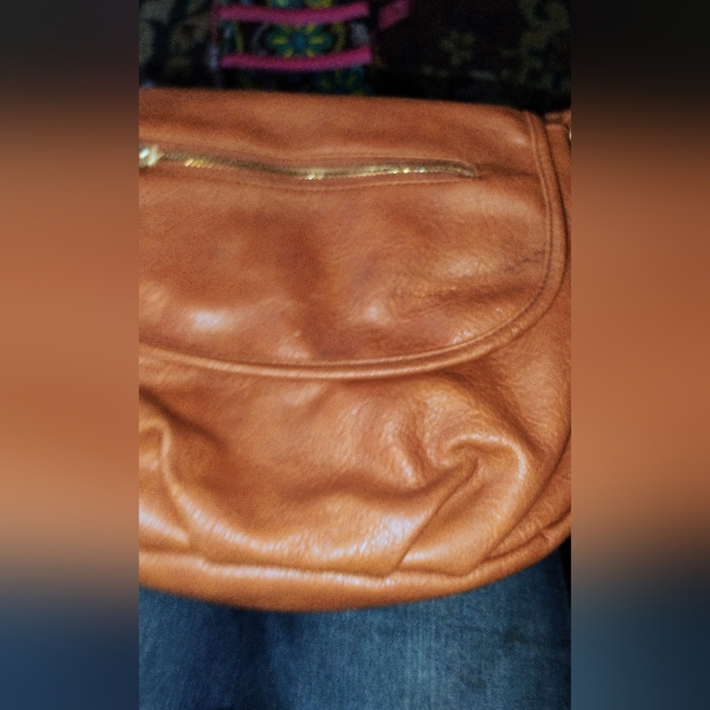 Brown crossbody bag